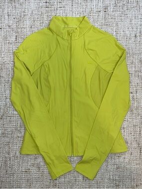 Beneunder Lime Green Long Sleeve Athletic Jacket
